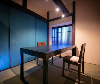 個室で贅沢なひととき